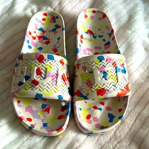 Brand New Colorful Hunter Slides.